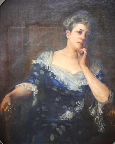 1906, Portrait of Mrs. F.D. Millet 