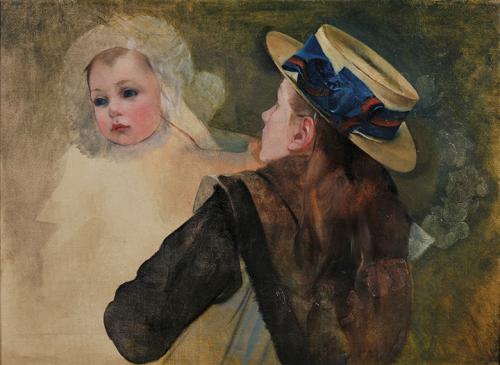 1901, Study for Proclaiming the King 